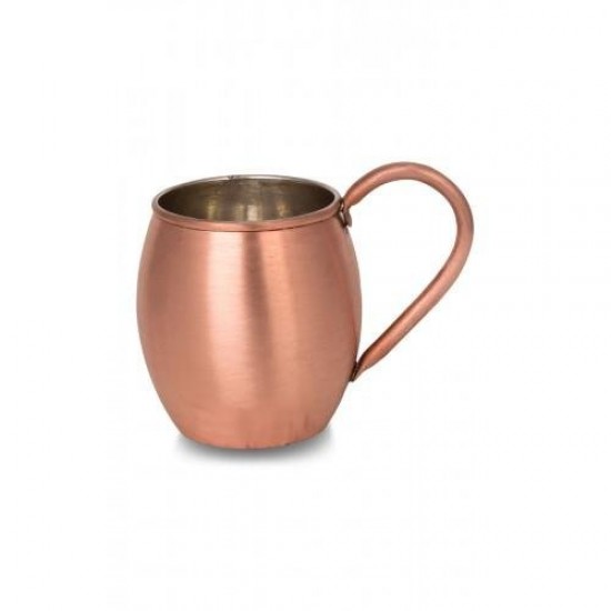 Turna Bakır Moscow Mule Bardak Düz 500 Ml 2li Takım Skoç Turna0493-24