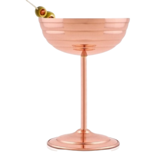 Turna Bakır Zo-martini Kadeh Düz 250 Ml 6lı Kırmızı Turna0483-61